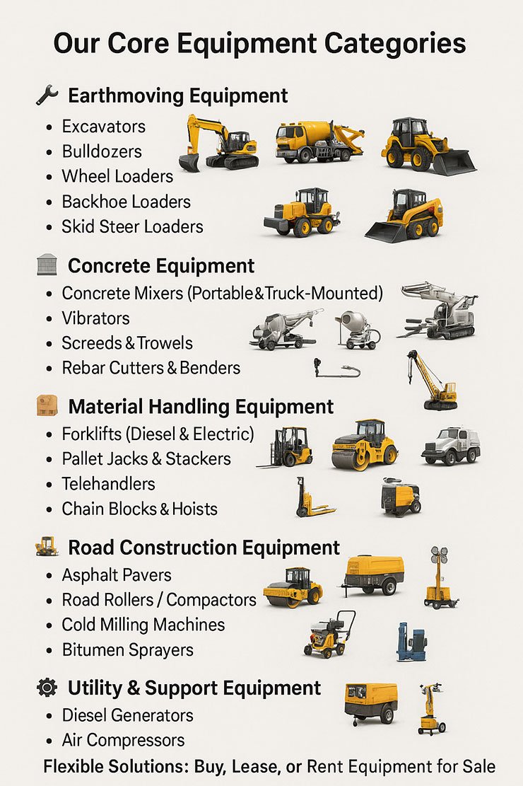 Heavy Equipment Rentals